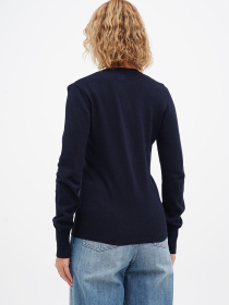 Джемпер Sassofono модель A271-SF-1878_темно_синий Фото