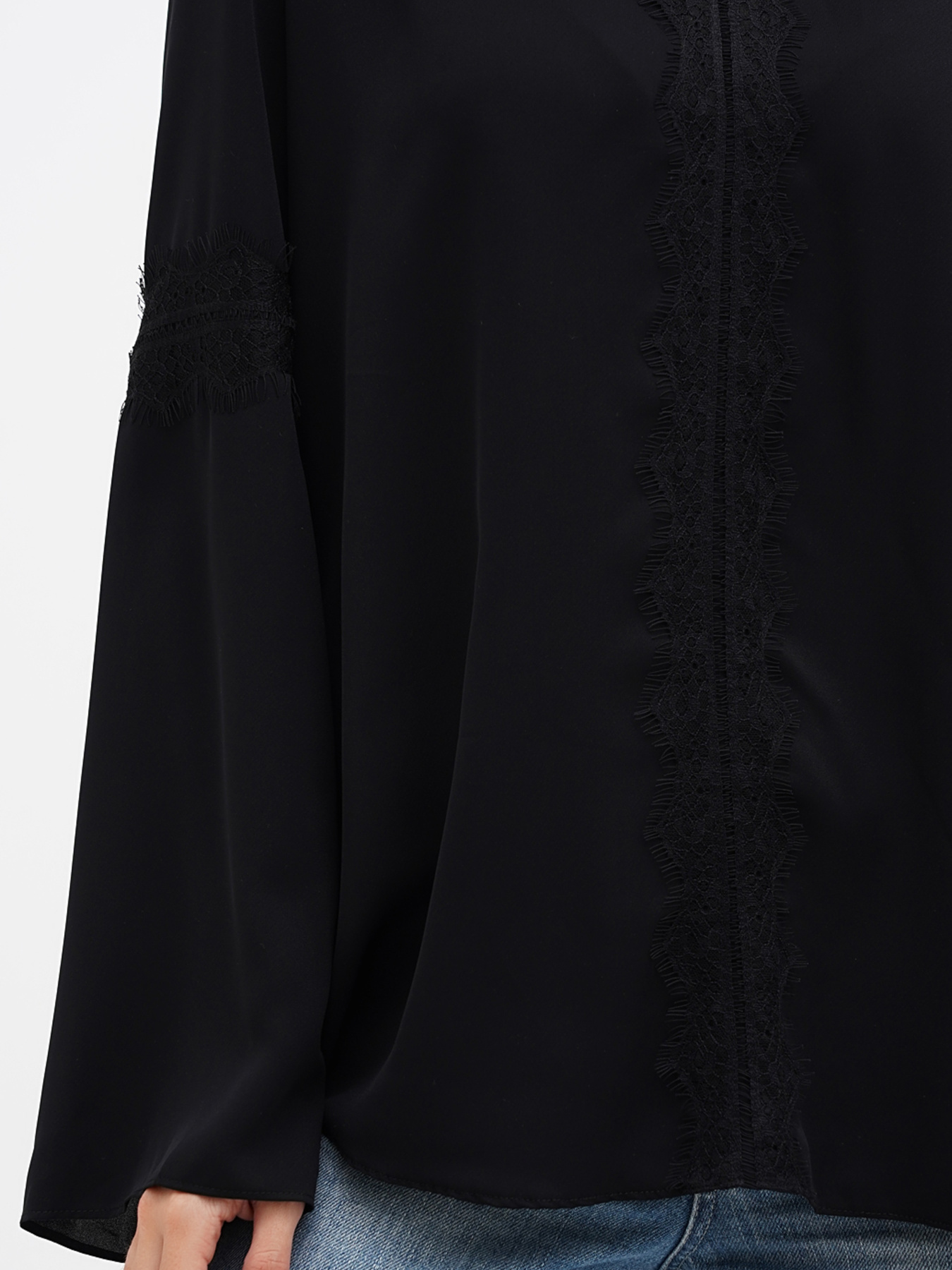 Блуза Sassofono модель A271-SF-1870_черный Фото