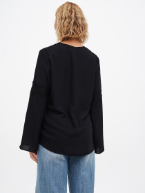 Блуза Sassofono модель A271-SF-1870_черный Фото