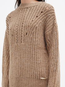 Свитер Sassofono модель A271-SC-2200_коричневый Фото