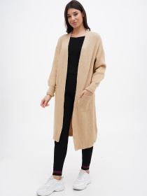 Кардиган Sassofono модель A271-SC-2204_бежевый Фото