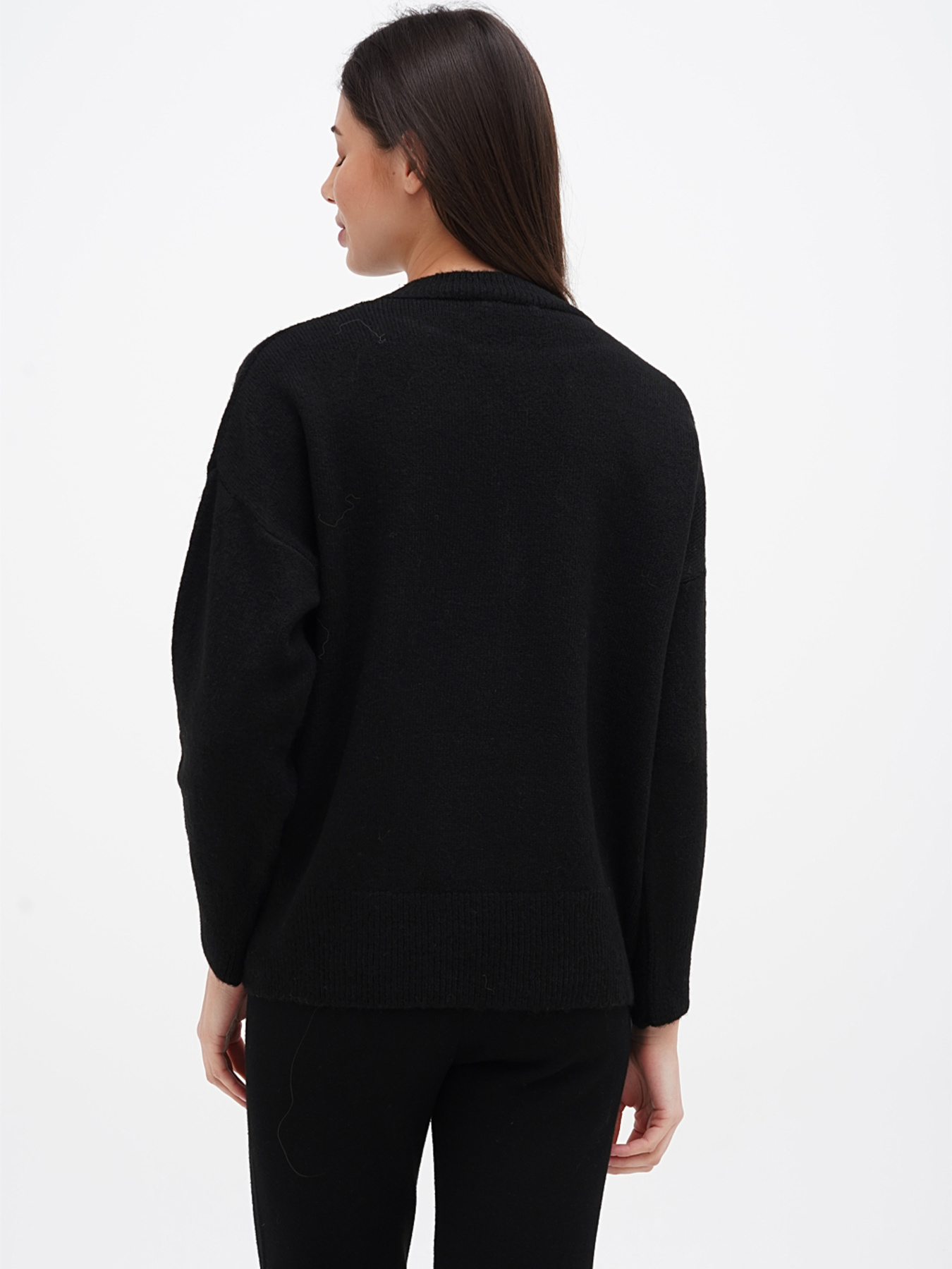 Джемпер Sassofono модель A271-SC-2207_черный Фото