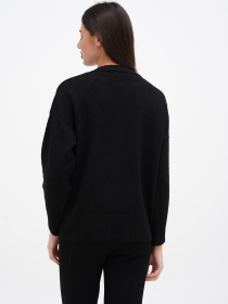 Джемпер Sassofono модель A271-SC-2207_черный Фото