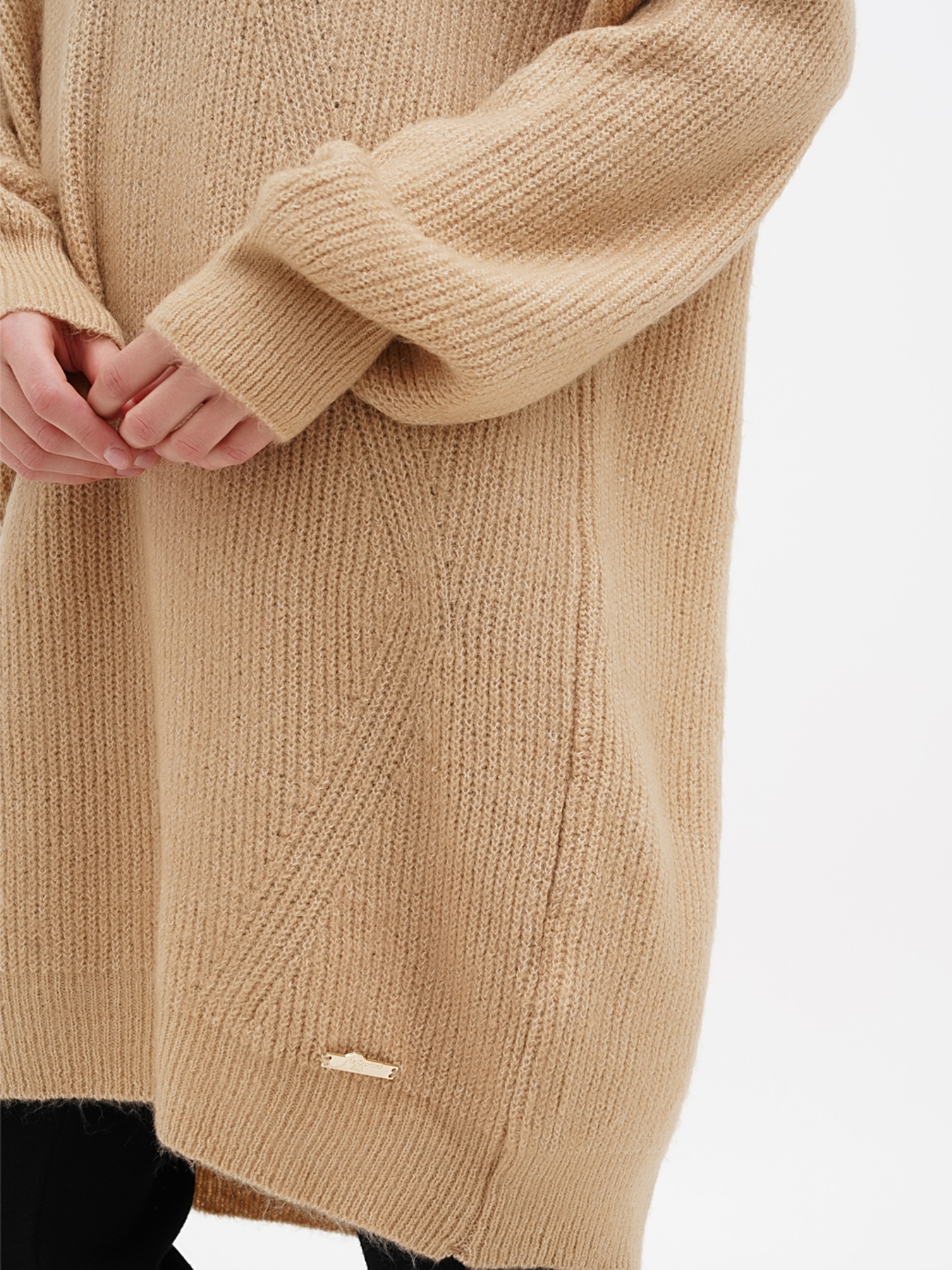 Туника Sassofono модель A271-SC-2210_бежевый Фото