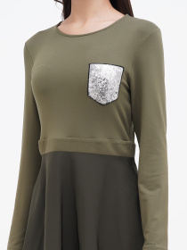 Платье миди Sassofono модель A271-SC-3442 Фото