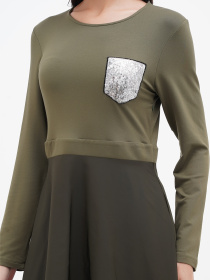 Платье миди Sassofono модель A271-SC-3442 Фото