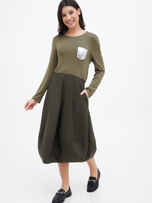 Платье миди Sassofono модель A271-SC-3442 Фото