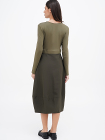 Платье миди Sassofono модель A271-SC-3442 Платье миди Sassofono модель A271-SC-3442 Фото