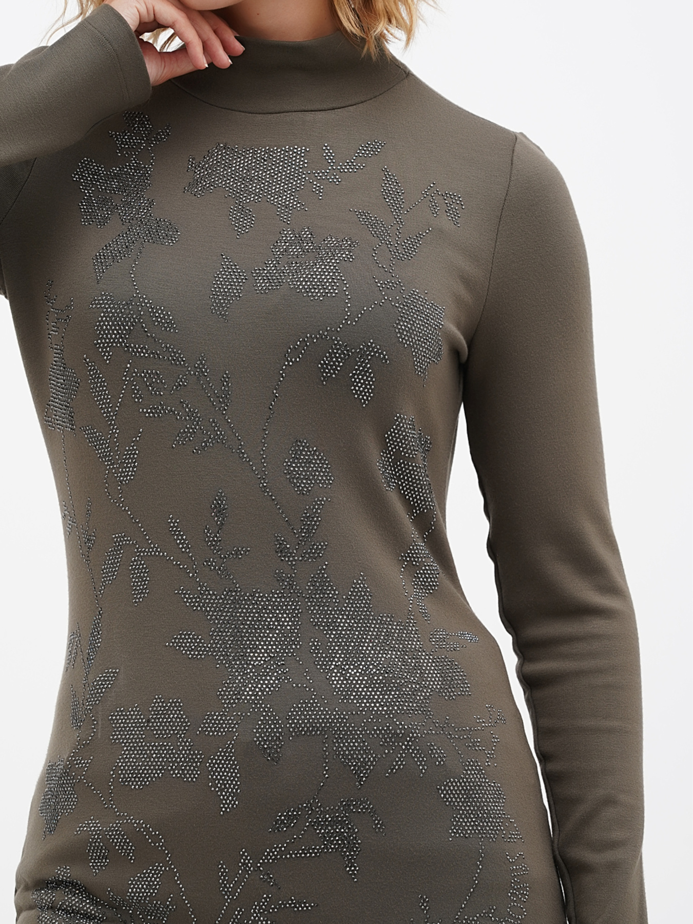 Водолазка Sassofono модель A271-SF-3382_хаки Фото