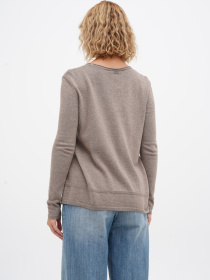 Джемпер Sassofono модель A271-SF-3596_коричневый Фото