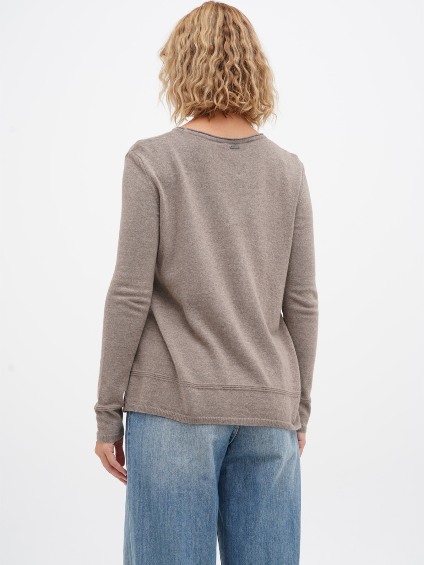 Джемпер Sassofono модель A271-SF-3596_коричневый Фото