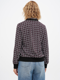 Блуза Sassofono модель A271-SC-3508_бордовый Блуза Sassofono модель A271-SC-3508_бордовый Фото