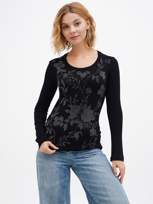 Водолазка Sassofono модель A271-SF-3389_черный Фото