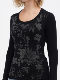 Водолазка Sassofono модель A271-SF-3389_черный Фото