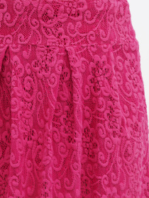 Спідниця міні Sassofono модель A271-SC-2457_фуксия Фото