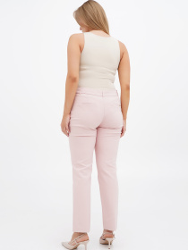 Повсякденні штани Sassofono модель A271-SC-3458_пудра Повсякденні штани Sassofono модель A271-SC-3458_пудра Фото