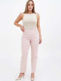 Повсякденні штани Sassofono модель A271-SC-3458_пудра Повсякденні штани Sassofono модель A271-SC-3458_пудра Фото