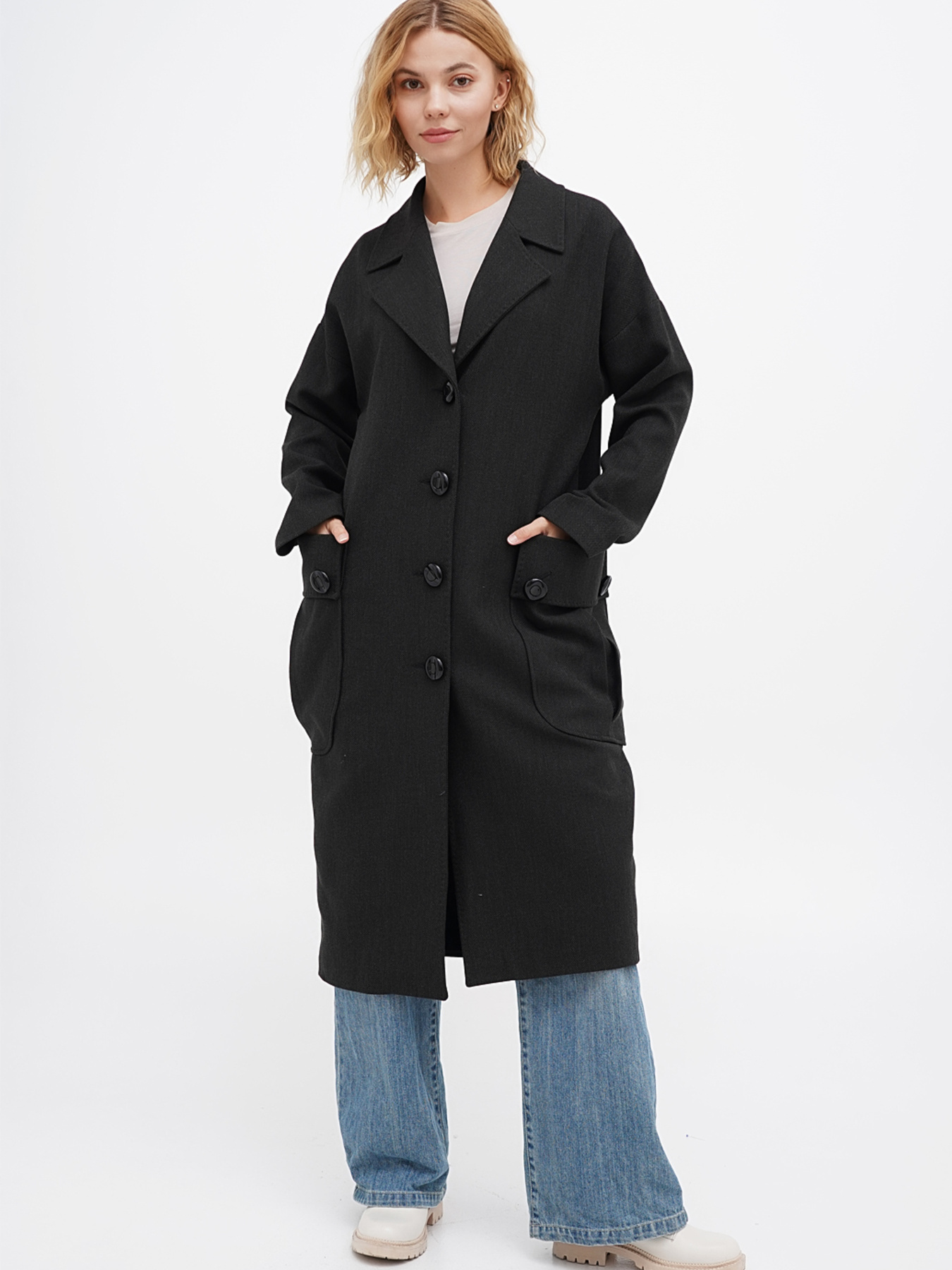 Пальто Sassofono модель A271-SF-2881 Пальто Sassofono модель A271-SF-2881 Фото