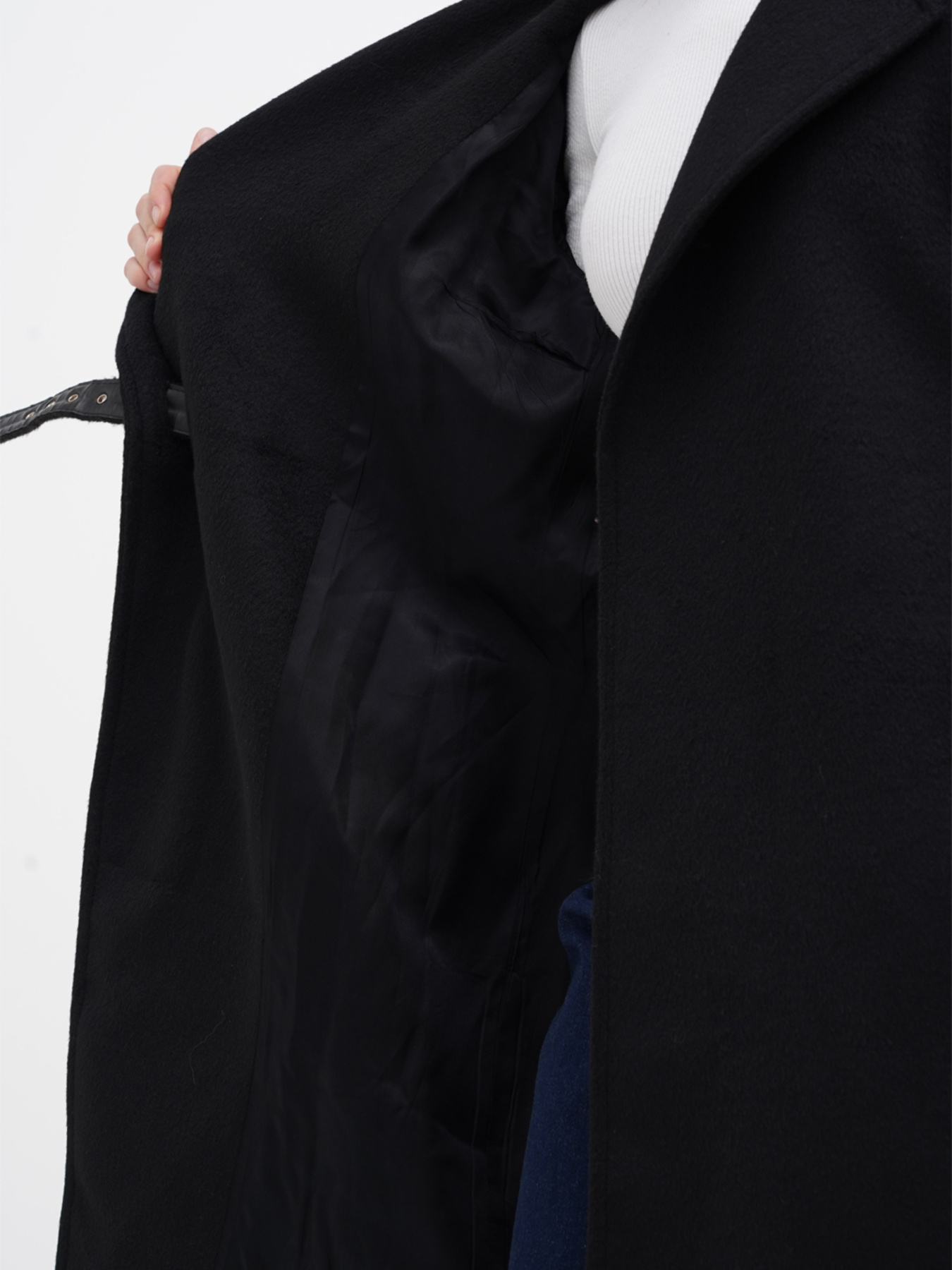 Пальто Sassofono модель A271-SC-2945_черный Фото