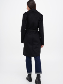 Пальто Sassofono модель A271-SC-2945_черный Фото
