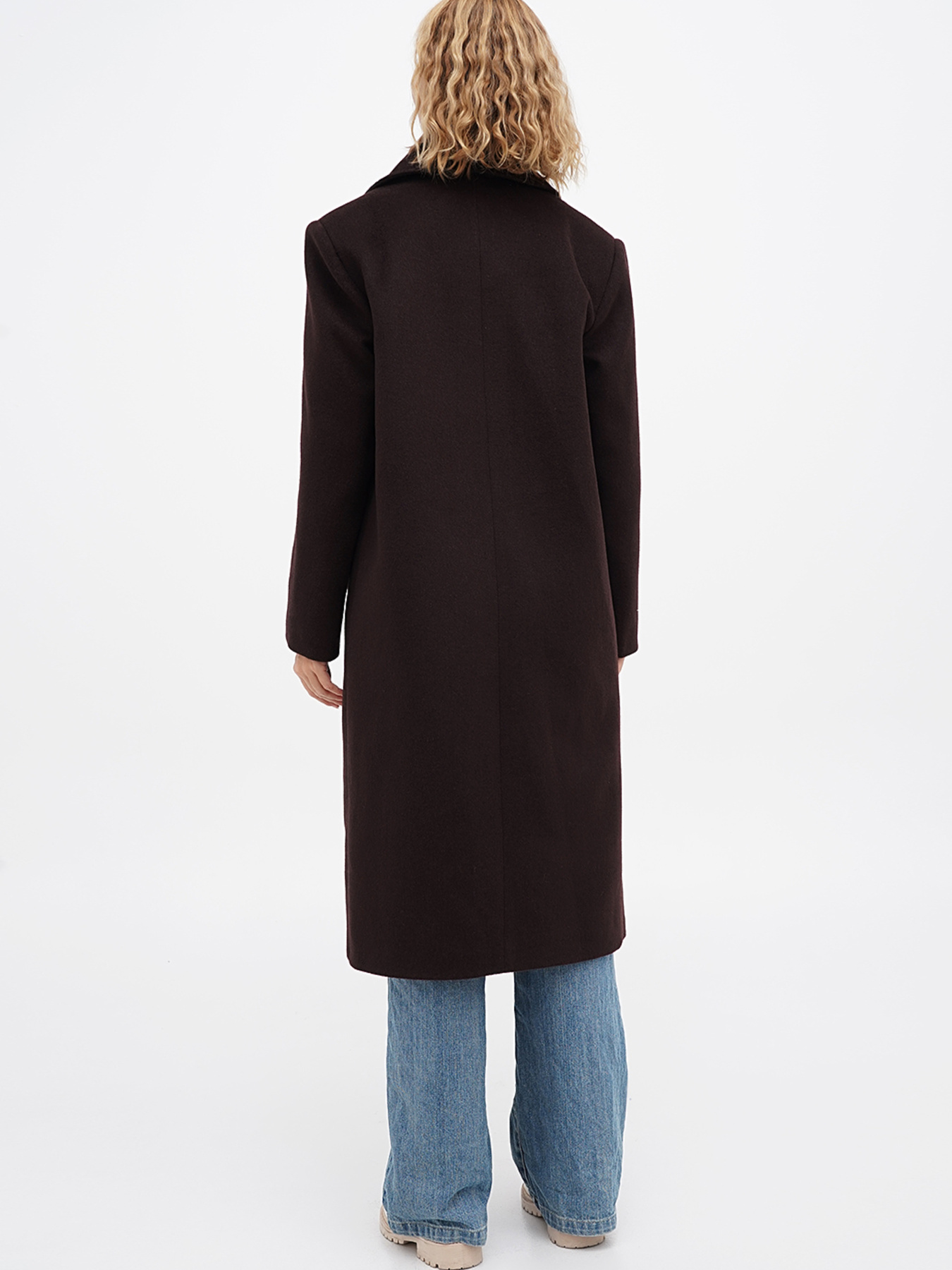 Пальто Sassofono модель A271-SC-2950_коричневый Фото