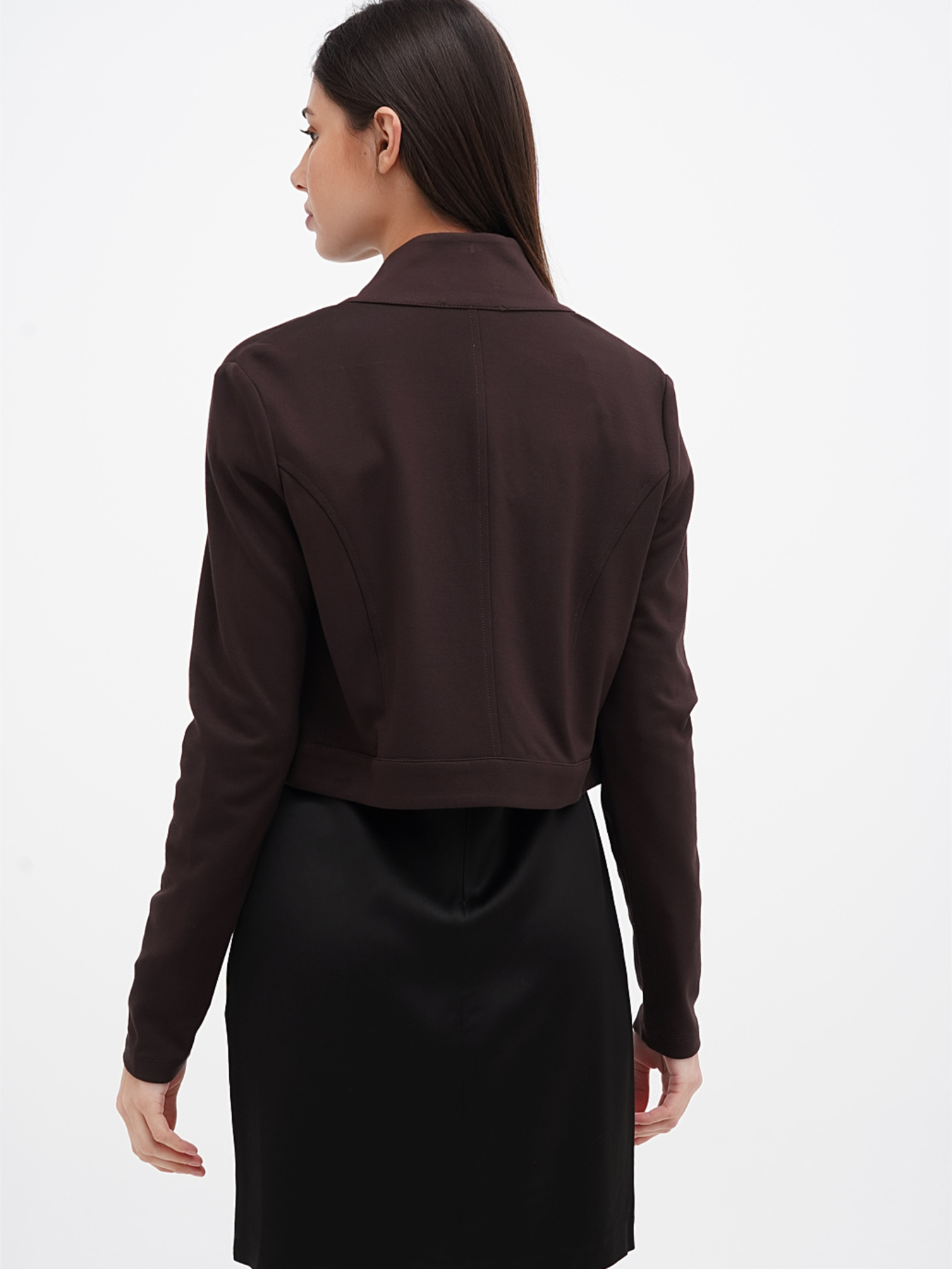 Жакет Sassofono модель A271-SF-1292_коричневый Жакет Sassofono модель A271-SF-1292_коричневый Фото