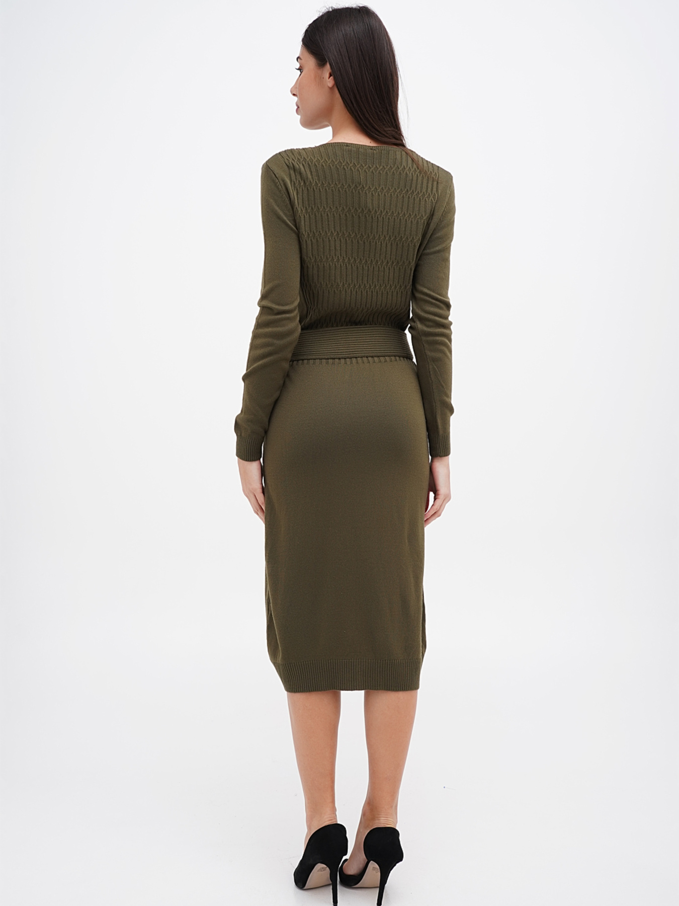 Сукня міді Sassofono модель A271-SC-1917 Фото