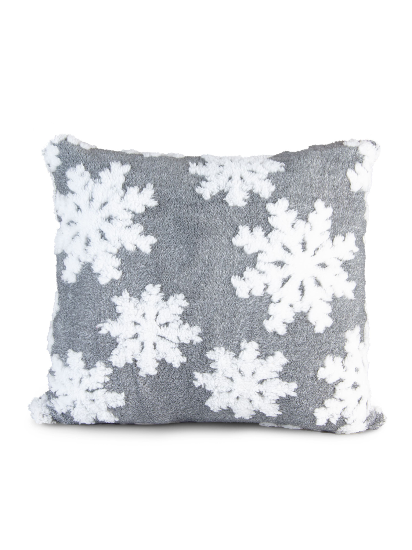 Новорічна декоративна подушка сіра MBM HOME модель DH-NY-68 GRAY Фото