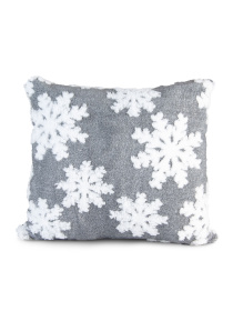 Новорічна декоративна подушка сіра MBM HOME модель DH-NY-68 GRAY Фото