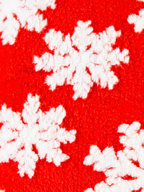 Новогодняя декоративная подушка красная MBM MY HOME модель DH-NY-69 RED Фото