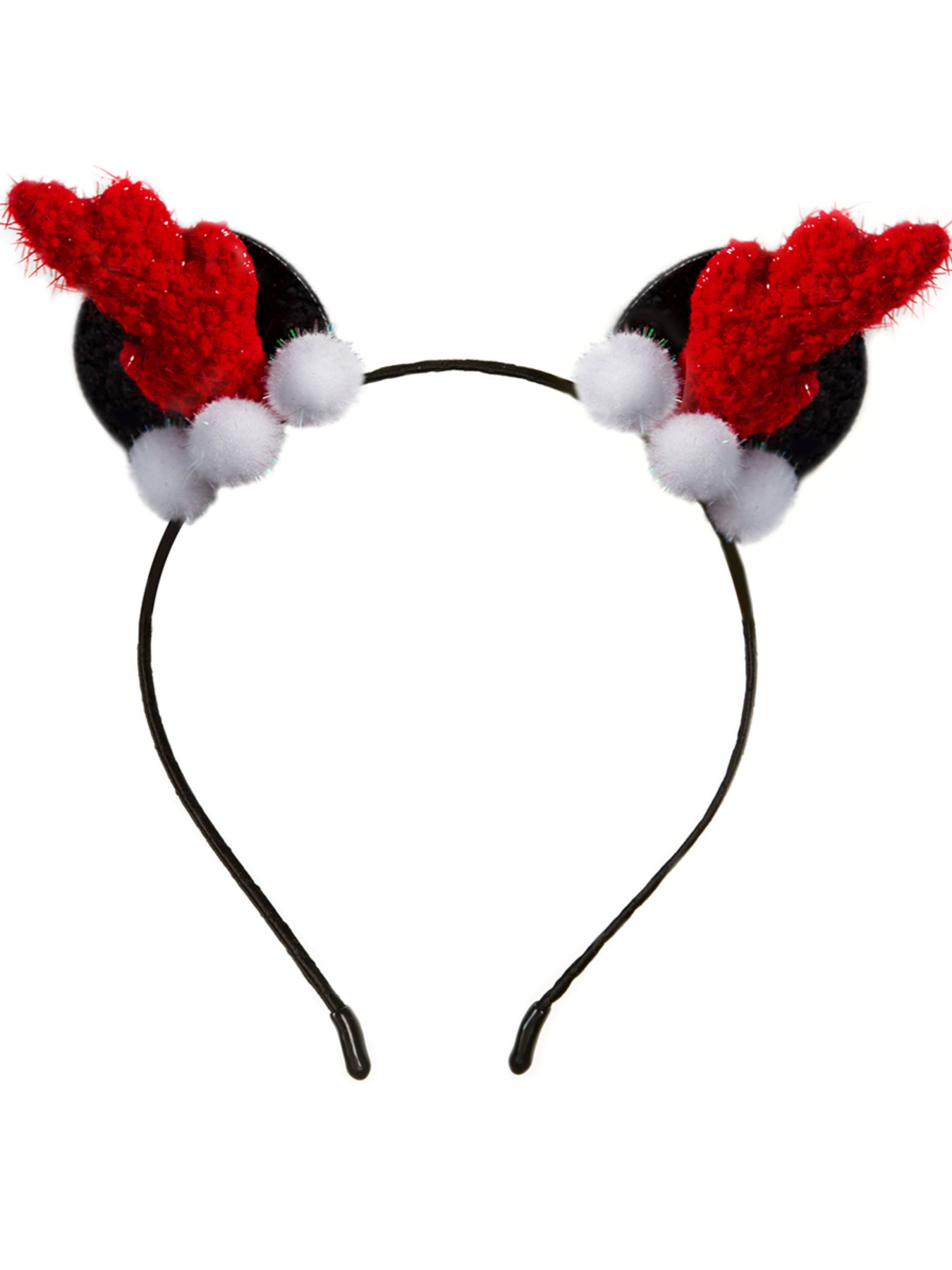 Обруч для волос новогодний "Микки Маус" MBM MY HOME модель DH-NY-44 BLACK Фото