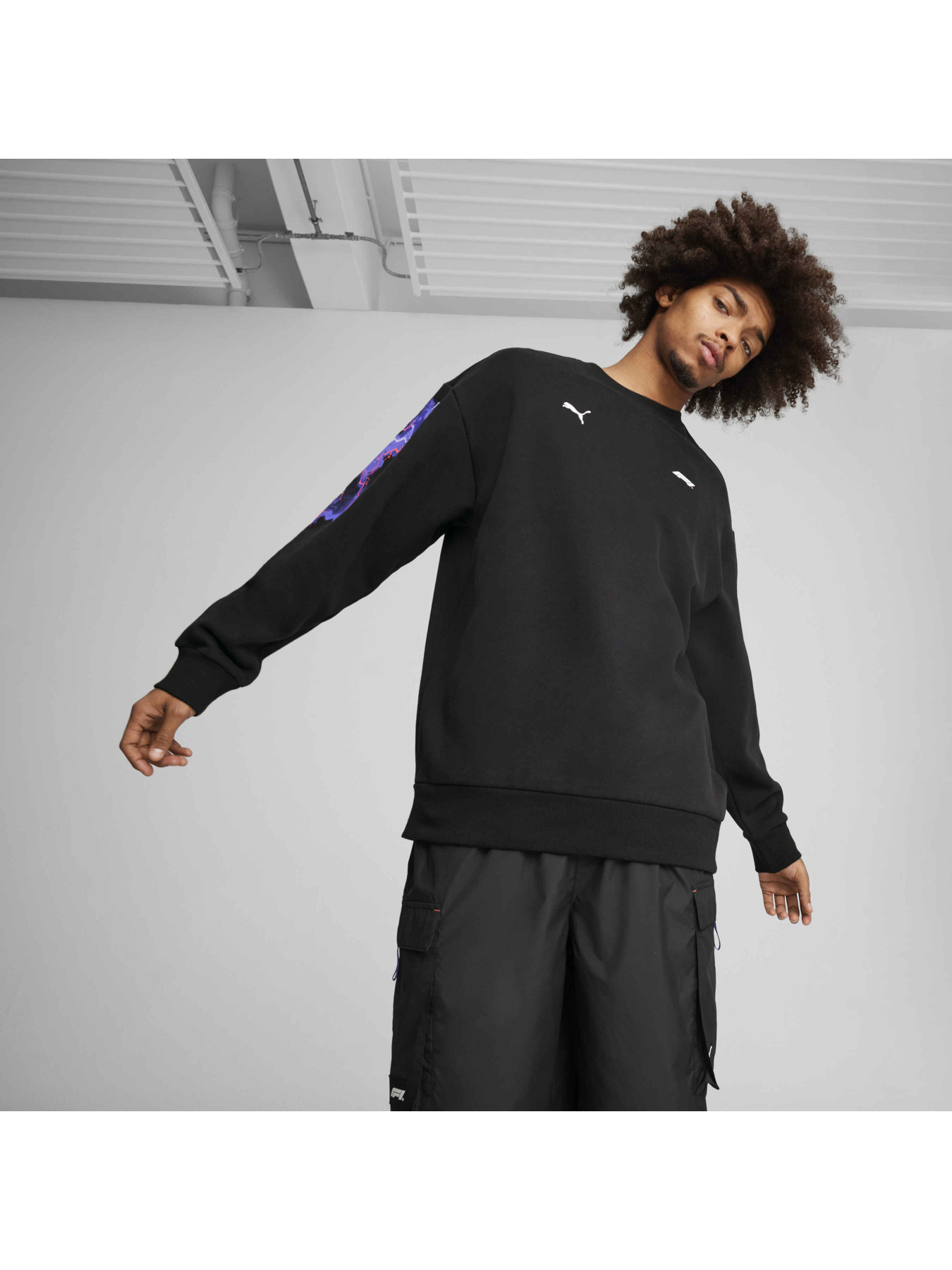 Свитшот PUMA F1 Neon Energy Sweat модель 625738 Фото