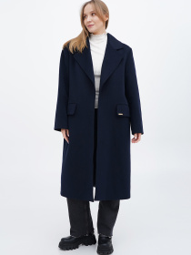 Пальто Sassofono модель A271-SC-2950_синий Фото