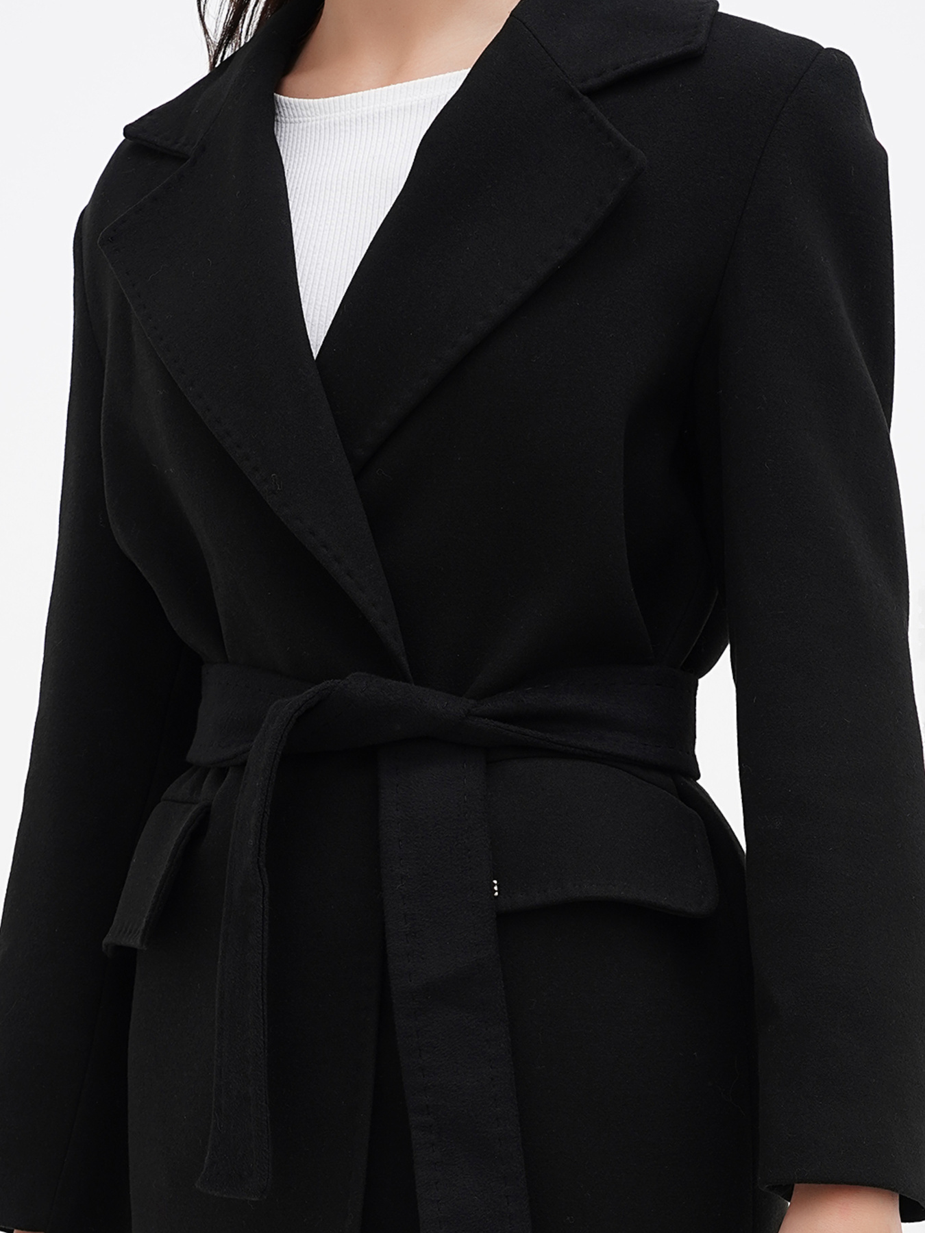 Пальто Sassofono модель A271-SC-2950_черный Фото