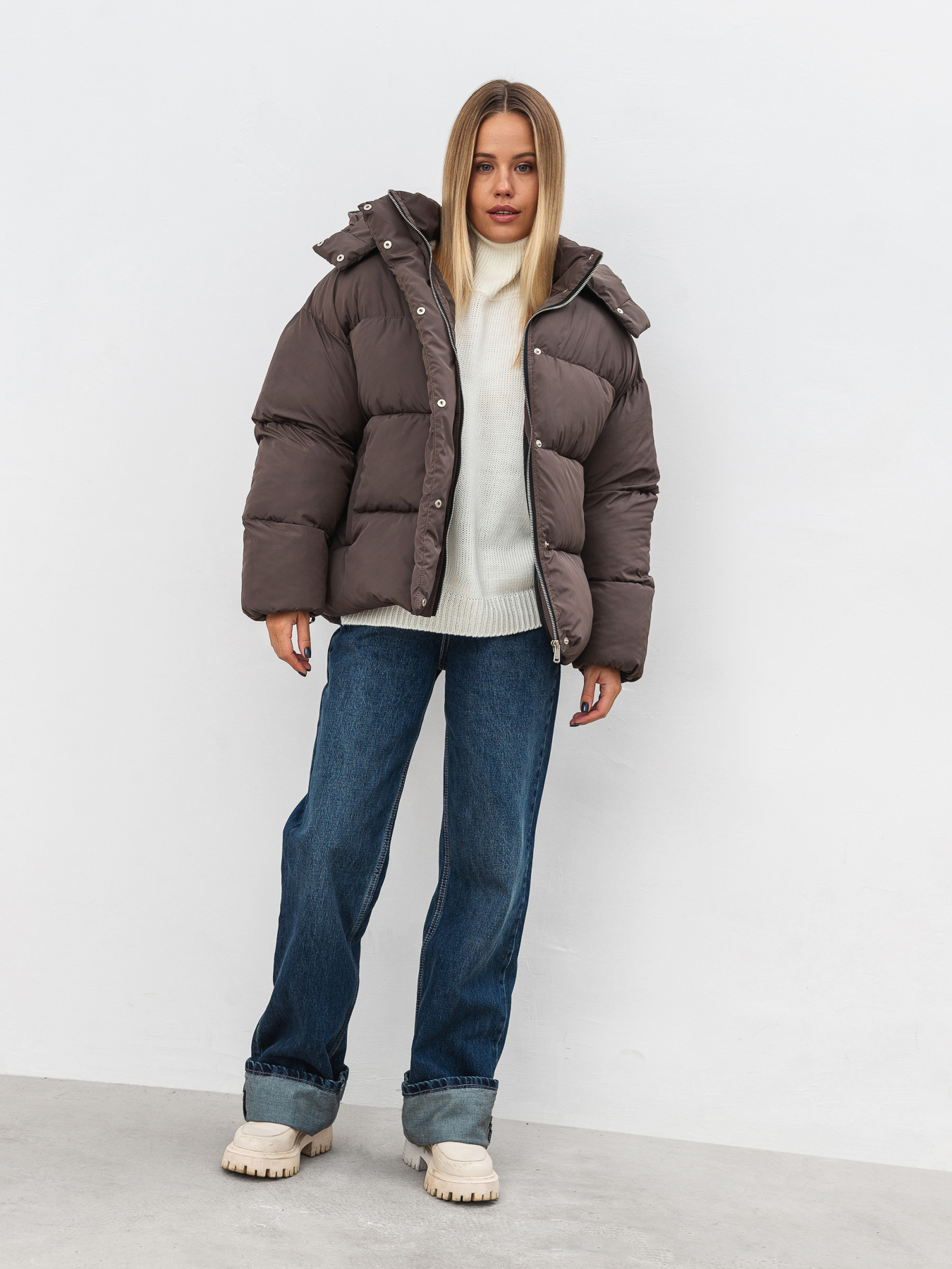 Пуховик Romashka Стерлінг модель 208026205061 Фото