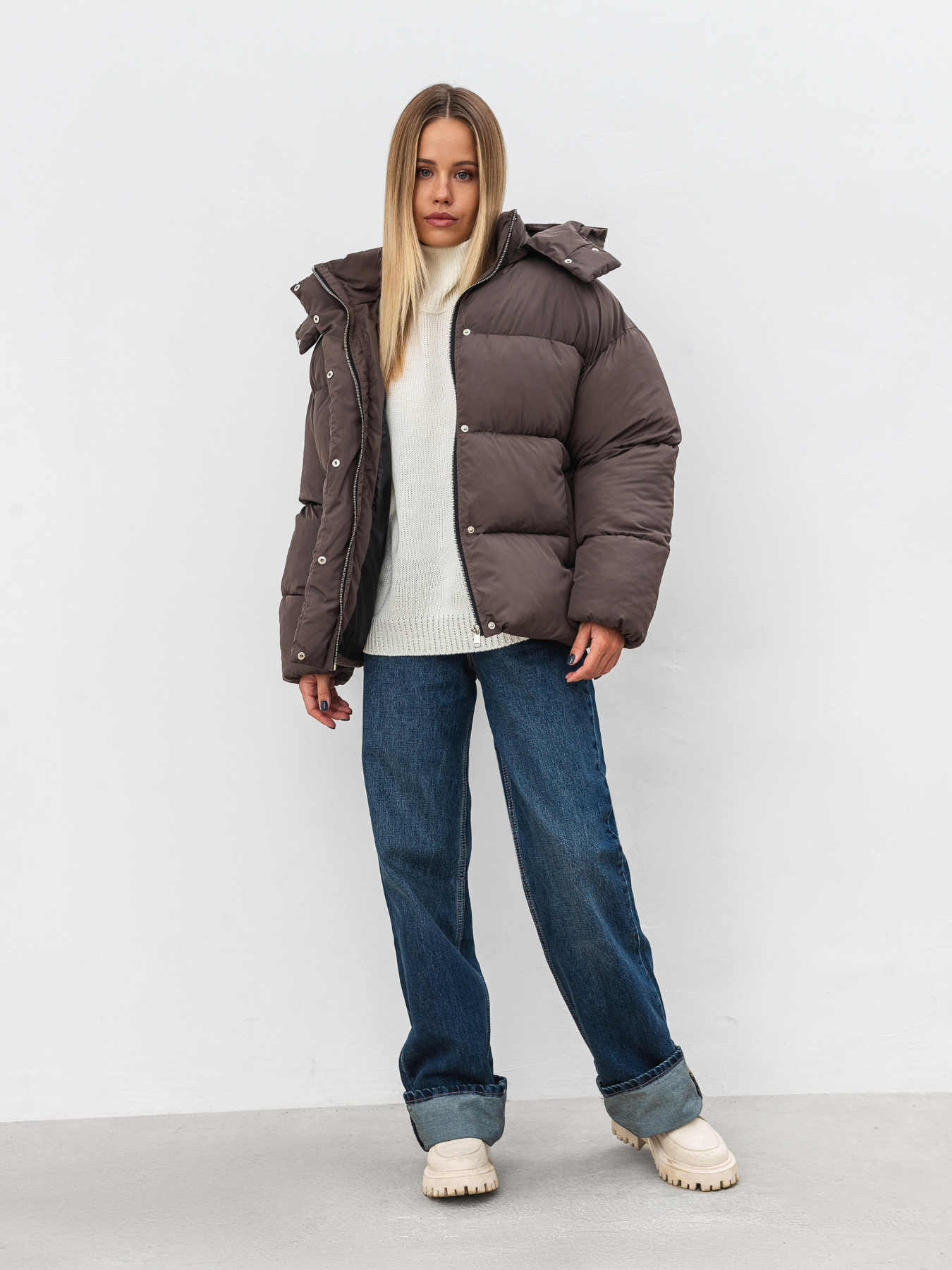 Пуховик Romashka Стерлінг модель 208026205061 Фото