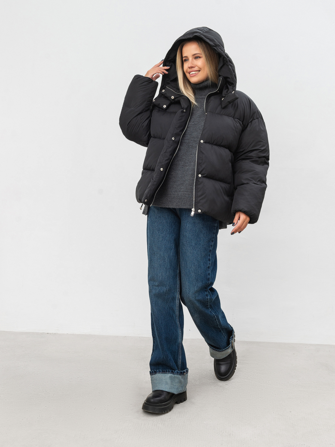 Пуховик Romashka Стерлінг модель 208026205101 Пуховик Romashka Стерлінг модель 208026205101 Фото