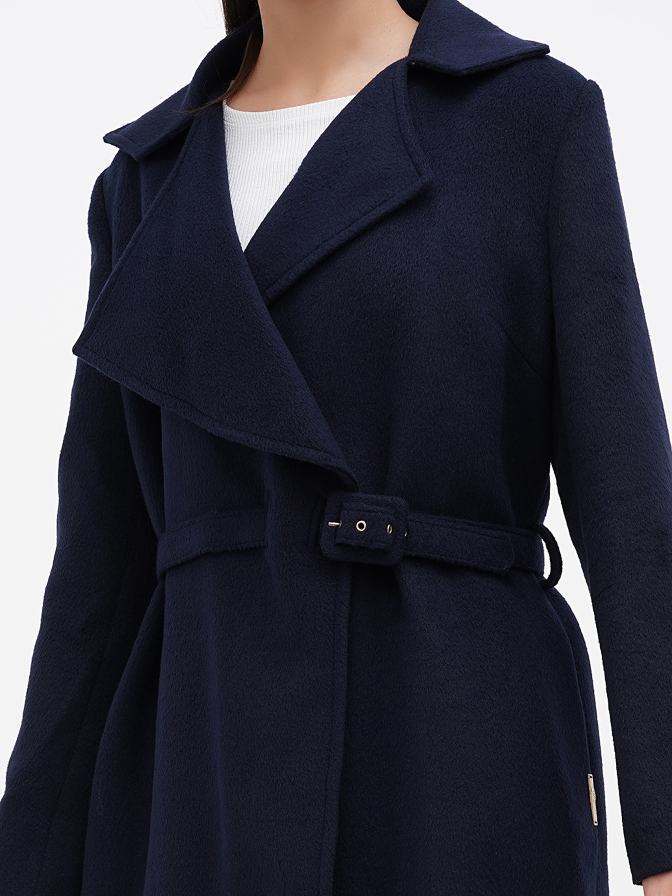 Пальто Sassofono модель A271-SC-2945_темно_синий Фото