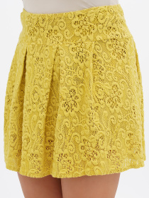 Спідниця міні Sassofono модель A271-SC-2457_оливковый Фото