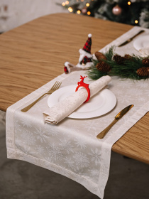 Новорічний комплект серветок "Сніжинки" 2шт. Едельвіка модель 251-23-00 Фото