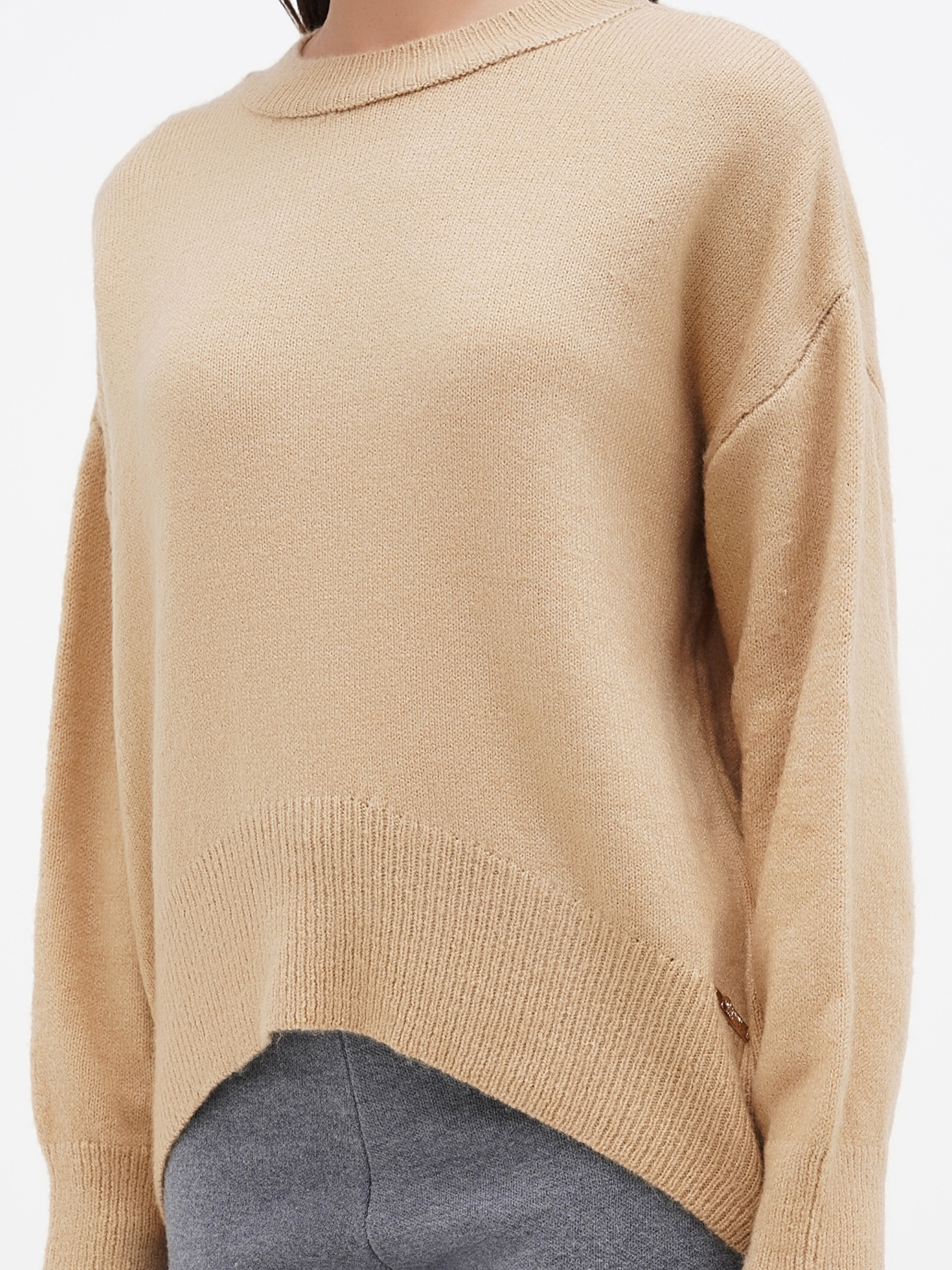 Джемпер Sassofono модель A271-SC-2207_бежевый Фото