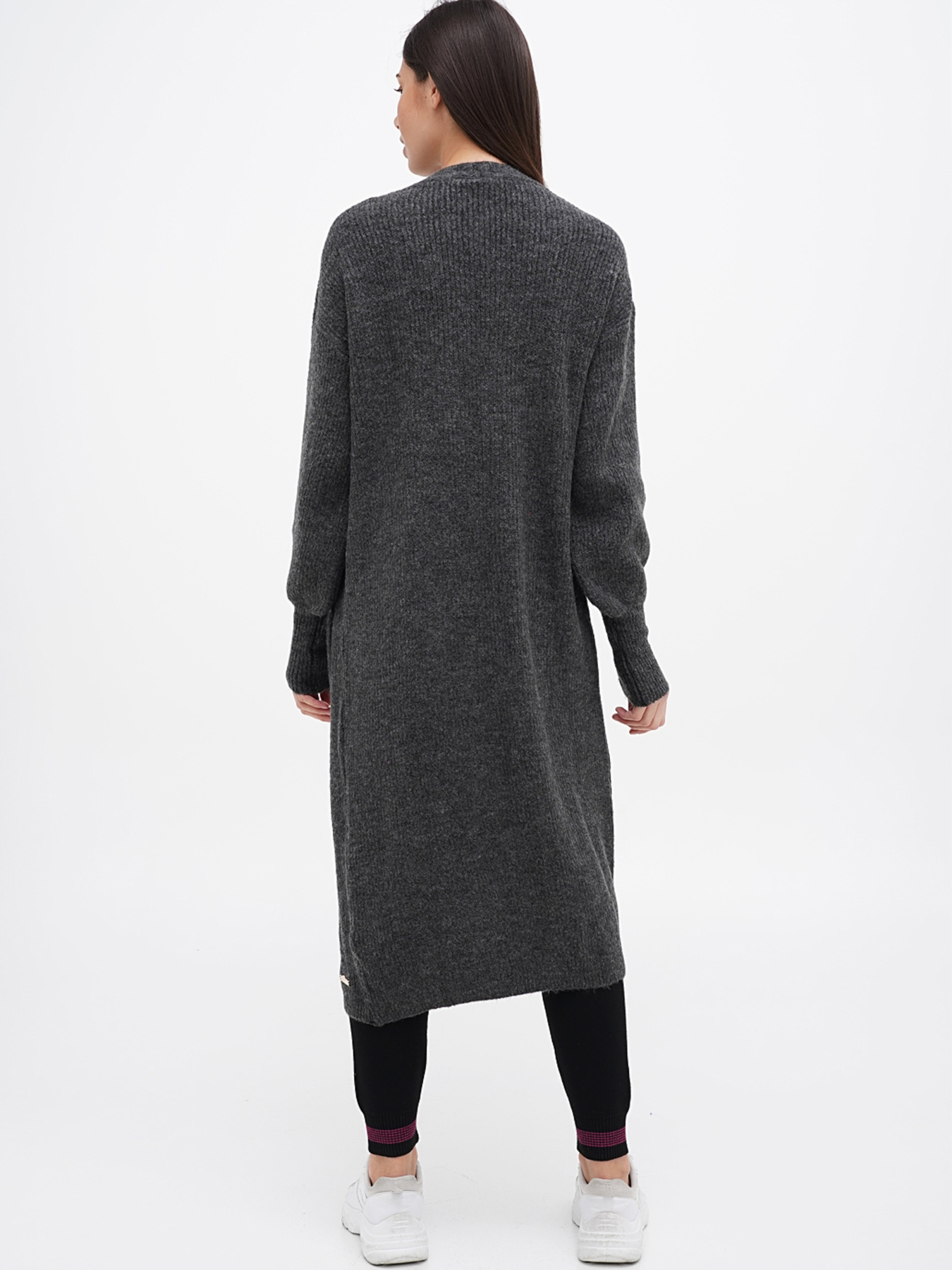 Кардиган Sassofono модель A271-SC-2204_серый Фото