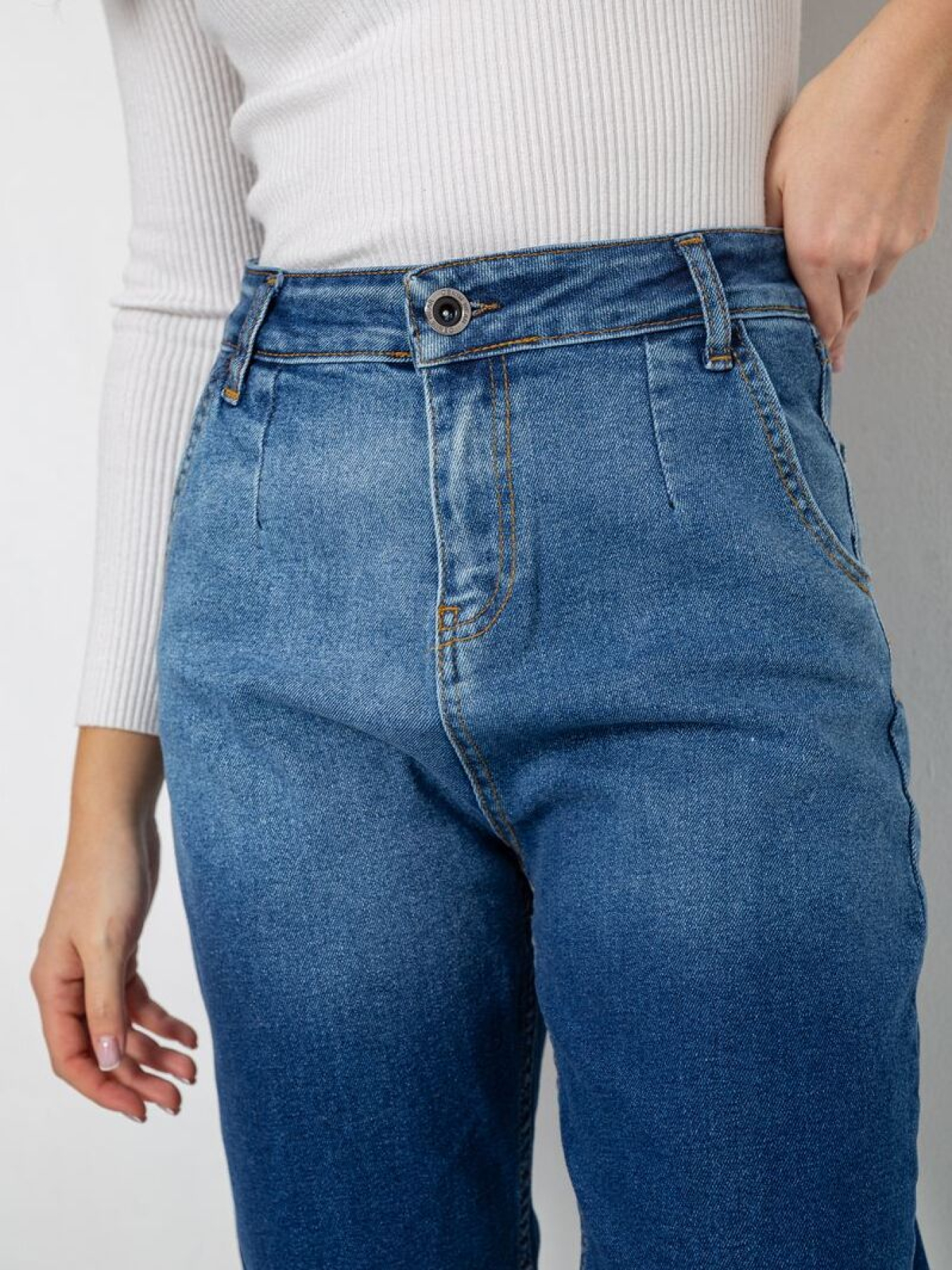 Джинсы мом Ager модель У-1132478::000000084 Фото