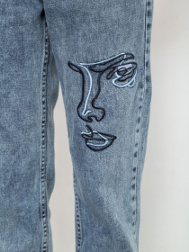 Джинсы мом Ager модель У-1129134::000000132 Фото