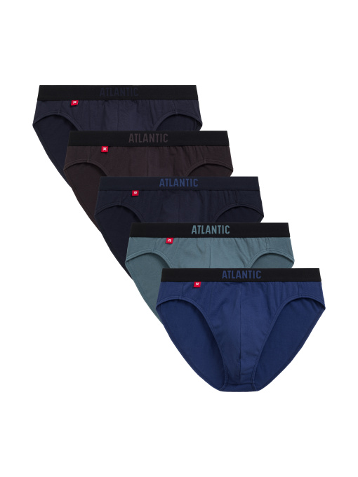 Набір трусів Atlantic модель 5SMP-004_GRF_NIE_NIEC_GRA_KAW Фото