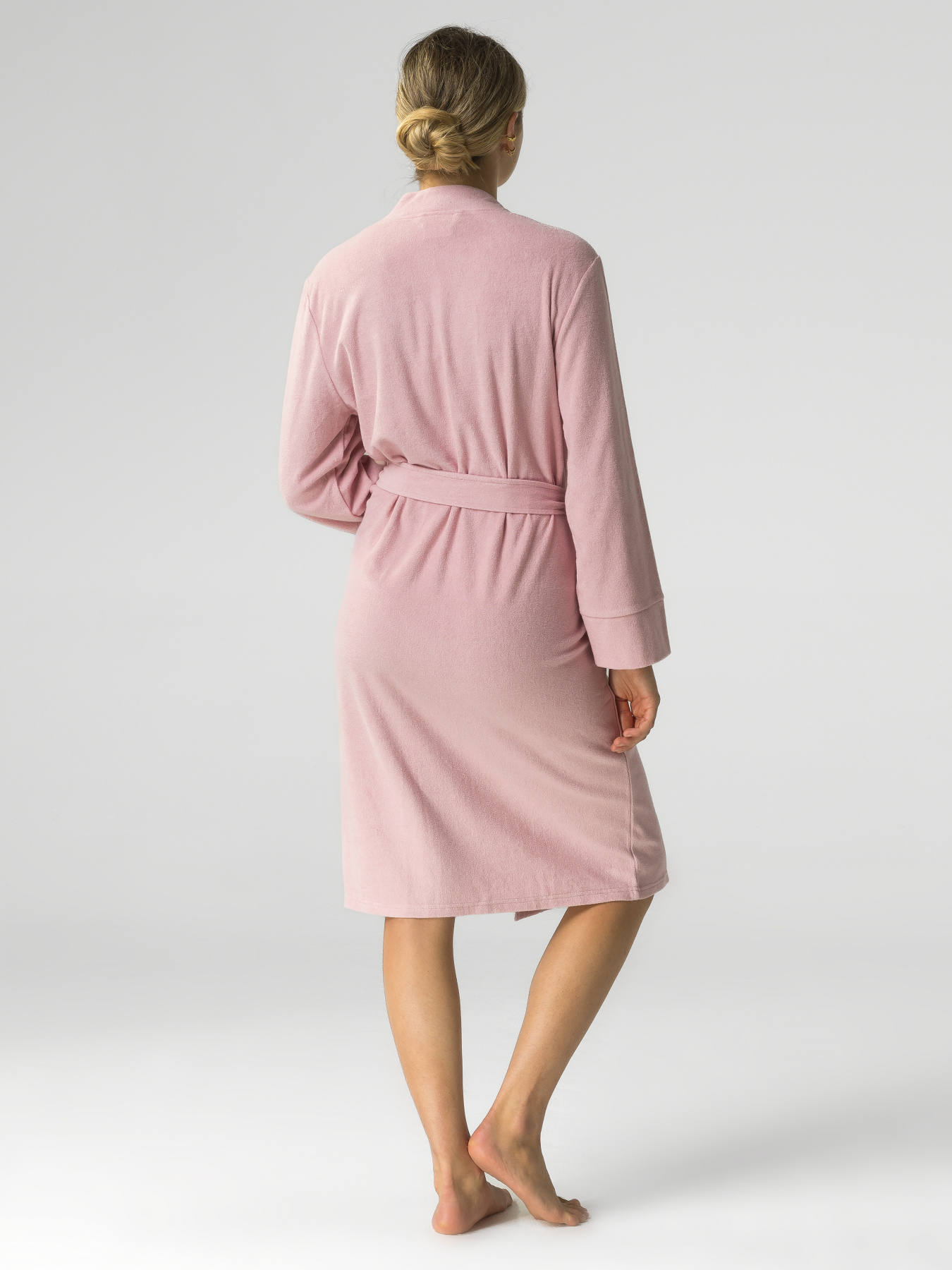 Халат Atlantic модель SZL-002_ROZ Фото