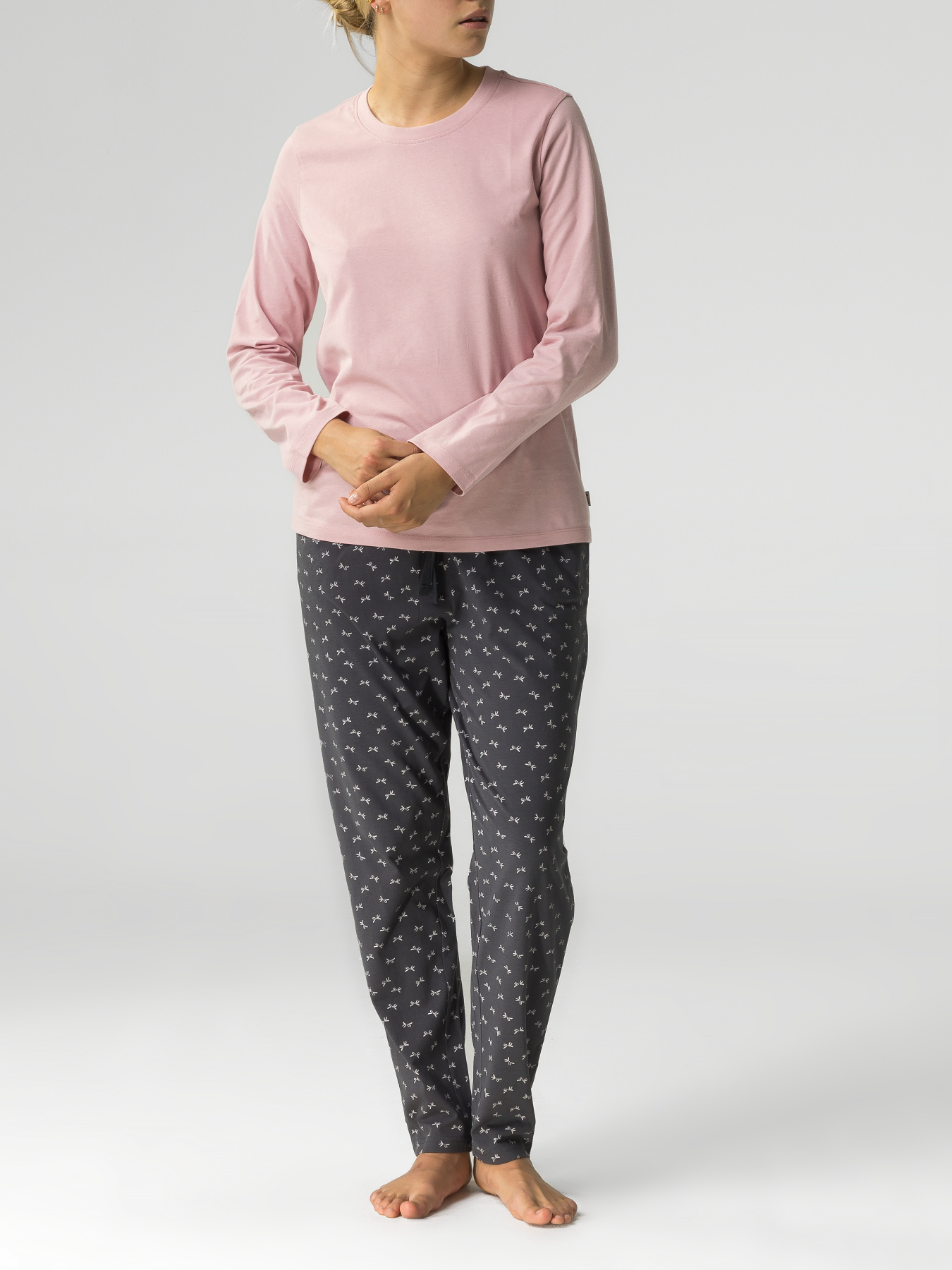 Пижама Atlantic модель NLP-483_ROZ_GRF Фото