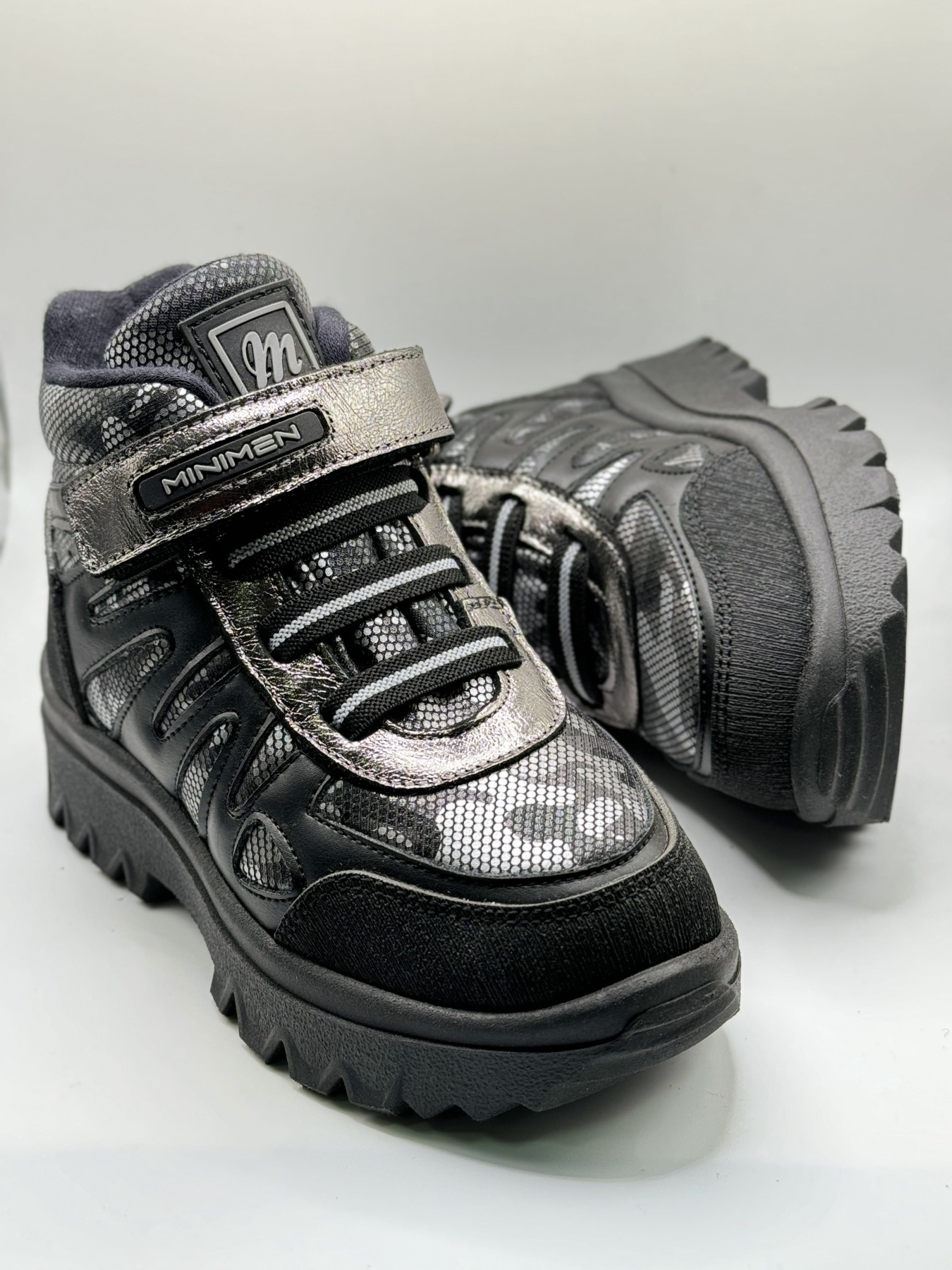 Ботинки Minimen модель 55serebro Фото