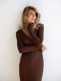 Платья FloveTouch Midi модель Suknia_midi_Br1 Фото