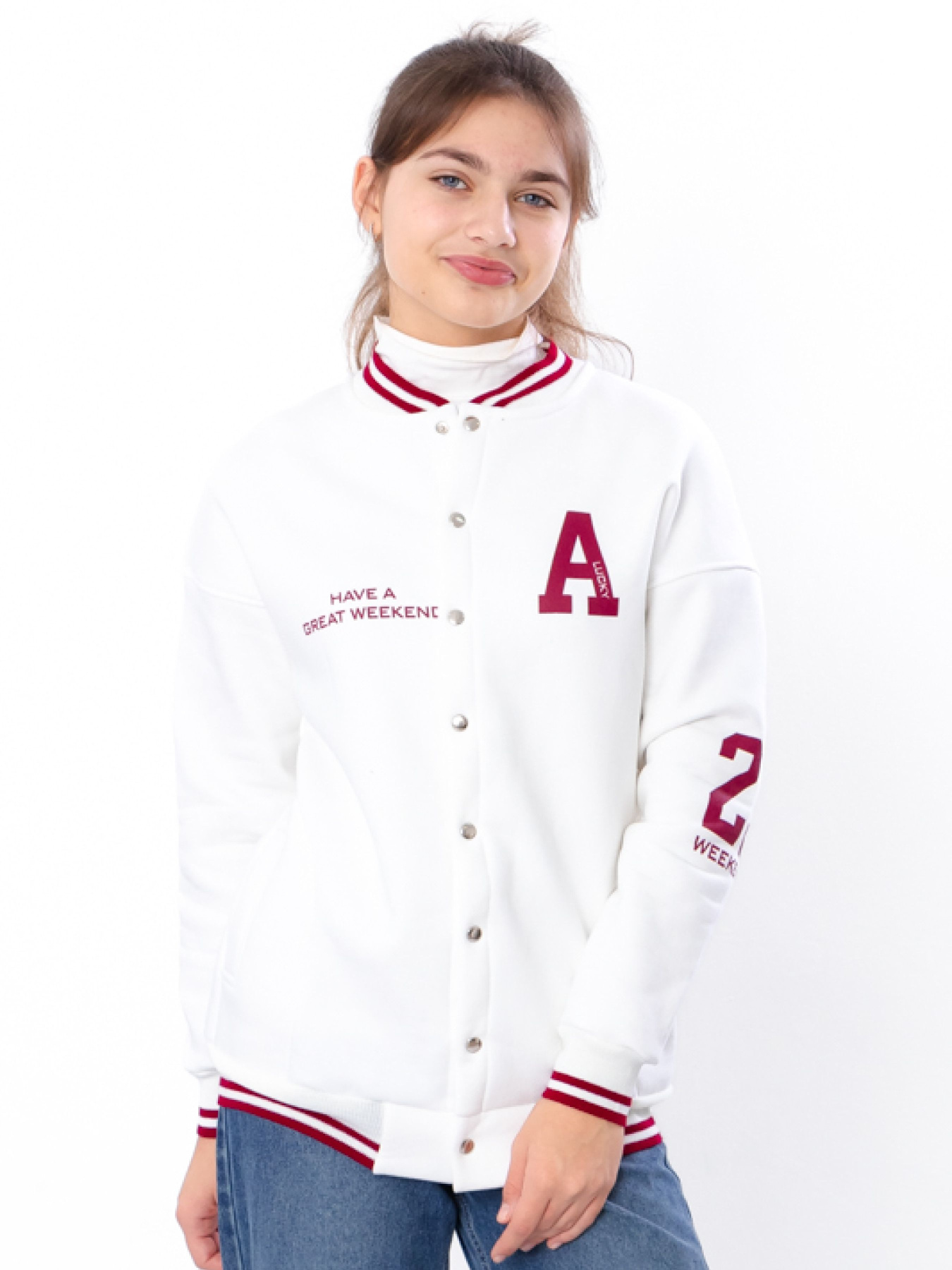 Кофта Носи своє модель 6404-025-33-2-svtlo-molochnij Фото